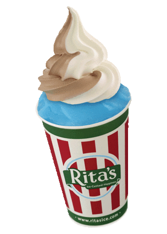 RitasIce yum ritas gelati blueraspberry Sticker