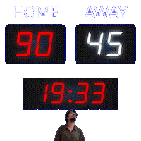 45 Away Sticker