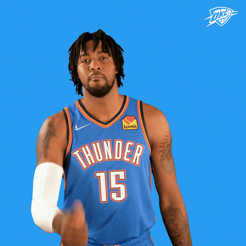 Oklahoma City Thumbs Up GIF by OKC Thunder