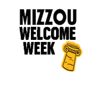 Zou Welcome Week Sticker by University of Missouri