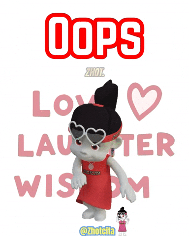O Oops GIF by Zhotcita