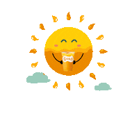 NestleProfessional good sun morning day Sticker