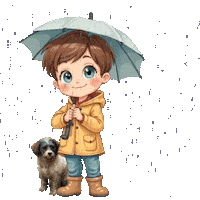 Its Pouring Heavy Rain Sticker