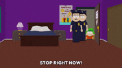 eric cartman running GIF by South Park 