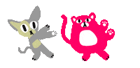 Cat Happy Dance Sticker by Just  Dance