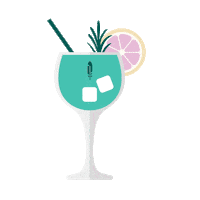 Summer Gin Sticker by Bierhaus