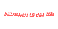 Breakfast Sticker by Jennifer Greenhill