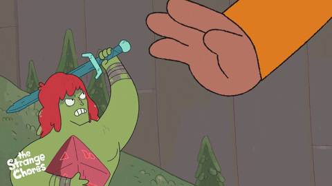 Hand Sword GIF by Ludo Studio