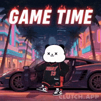 Nba Playoffs Miami GIF by Kanpai Pandas