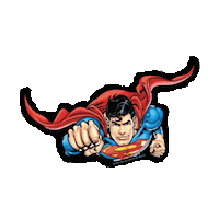 Man Of Steel Superman Sticker by imoji