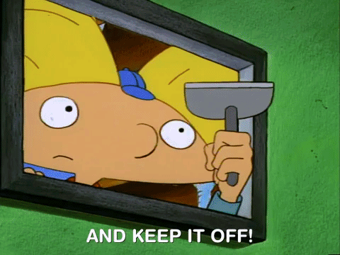 hey arnold nicksplat GIF