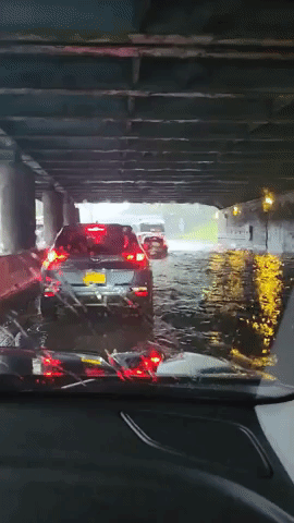 Flooding Prompts Closure of Deegan Expressway in The Bronx