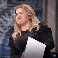 kelly clarkson what GIF by The Voice