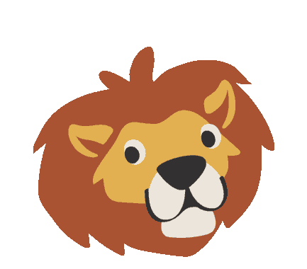 Lion Max Sticker by Maxomorra
