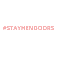Hen Party Stay Home Sticker by Hens with Heart