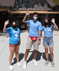 Lifeguard Waving GIF by UC Davis
