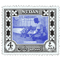 Sudan Weaving Sticker
