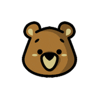 angry bear Sticker by Carousel