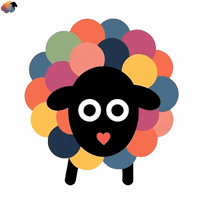Sheep Love GIF by ColorSheep