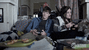 season 1 watching tv GIF by Shameless