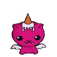 ice cream pink STICKER by imoji