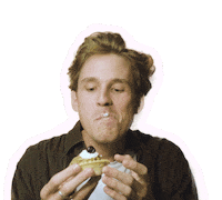 Eating Sticker by Bilder & Freunde