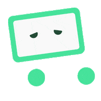 corgeeapp no sad robot why Sticker