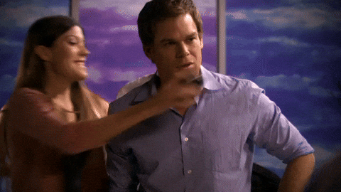 OstaraMaclay giphyupload hug dexter dexter morgan GIF