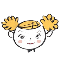 かわいい 可愛い 女の子 angle びっくり Sticker