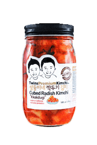 twinskimchi kimchi twinskimchi twinspremiumkimchi Sticker