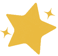 hollygstudios star stars gold star gold stars Sticker