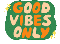 Happy Good Vibes Sticker by The Forest Mori