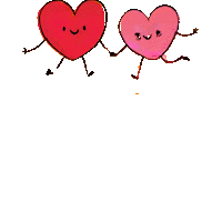 Perfect Match Hearts Sticker by Modepark Röther