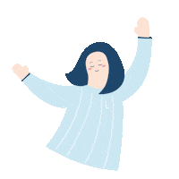 Girl Sleep Sticker by LunioTW