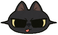 Cat ねこ Sticker