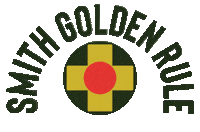 SmithGoldenRule hand sanitizer stay golden golden rule hi neighbor Sticker