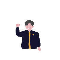 komunikasiumm vibes character umm praktikum Sticker