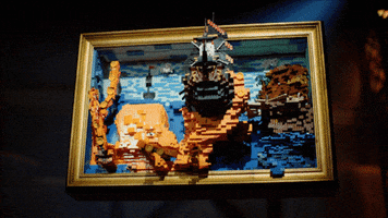Channel 9 Reaction GIF by LEGO Masters Australia
