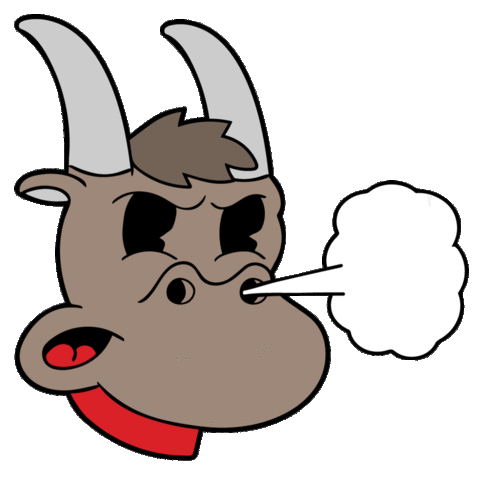angry goat Sticker