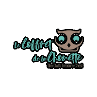 CoffretChouette canada chouette coffret coffret de la chouette Sticker