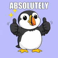 Yep Yes GIF by Puffins