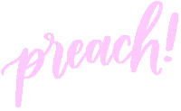 Lettering Yes Sticker