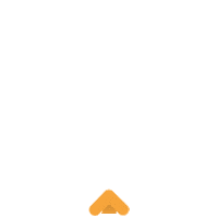Cipecma arrow fleche orangearrow cipecma Sticker