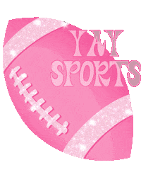 Football Pink Sticker by Alexandra Five