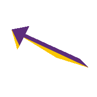 Arrow Point Sticker by Snack a Jacks