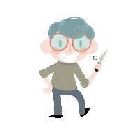 Happy Badass Sticker by Stana_