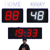 48 Away Sticker
