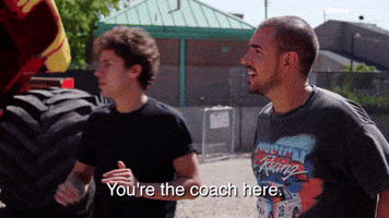 You're The Coach Here
