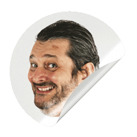 Sironi Sticker by Radio Number One