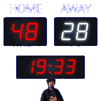 28 Away Sticker